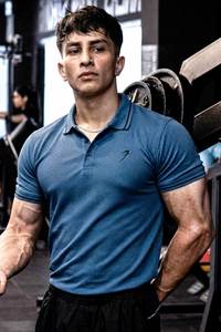 Gym Tshirts For Men: Mark Polo T-shirt Navy