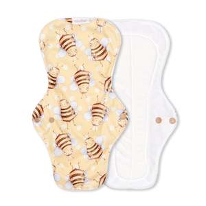 Cloth Pads: Bee Happy Reusable Night / Maternity Pad - Single