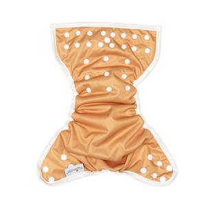 Newborn Cloth Nappies: Fudgey PETITES - Hot English