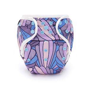 Fudgey Originals Cloth Nappy: Fudgey ORIGINALS 3'n'1 - Scalloped