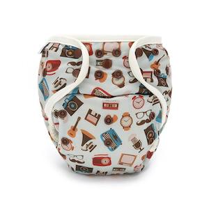 Fudgey Originals Cloth Nappy: Fudgey ORIGINALS 3'n'1 - Nostalgia
