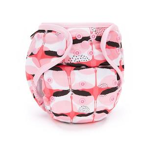 Fudgey Originals Cloth Nappy: Fudgey ORIGINALS 3'n'1 - Flippin Flamingos