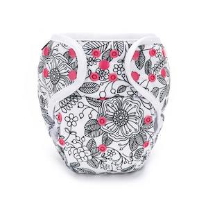 Fudgey Originals Cloth Nappy: Fudgey ORIGINALS 3'n'1 - Colour Me