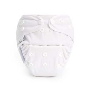 Fudgey TRIMS™ 2.0 Pocket Nappy - Snow