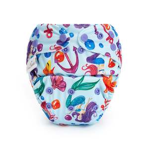 New: Fudgey TRIMS™ 2.0 Pocket Nappy - Mermaids