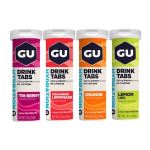 Hydration Drink Mixes: Gu Hydration Tabs Mixed 4 Pack