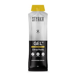 Frontpage: Styrkr GEL50 Dual-Carb Energy Gel