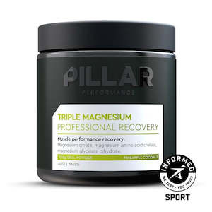 Pillar Triple Magnesium Professional Recovery Pineapple Coconut