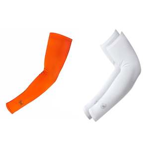 Buff Arm Coolnet Arm Sleeves White