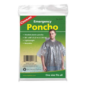 First Aid Safety: Coghlans Emergency Poncho