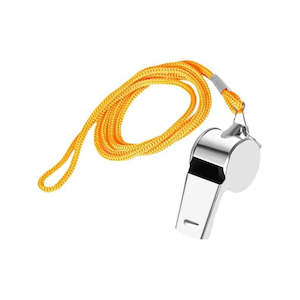 First Aid Safety: Metal Whistle