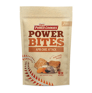 Bars: Em's Power Bites 8 Pack Apricot