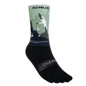 Aonijie Trail Toesocks Crew New Colours