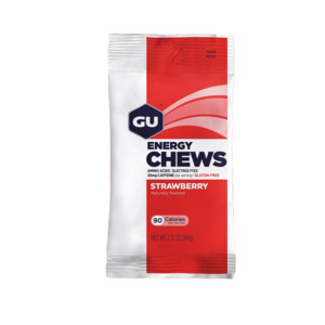 GU Energy Chews Strawberry BB 14 NOV 25
