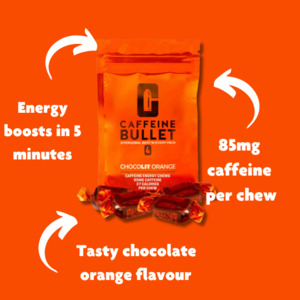 Caffeine Bullet Chocolit Orange (85mg Caffeine)