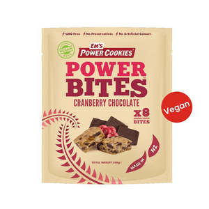 Em's Power Bites 8 Pack Cranbury Chocolate BB DEC 25