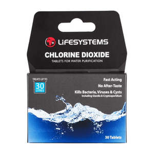New: Lifesystems Chlorine Dioxide Water Purification Tablet - 30 Tablets