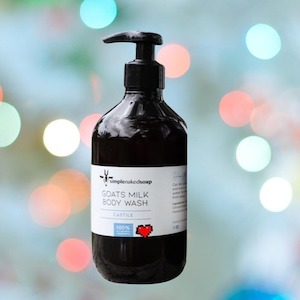 Simple Naked Soap Goats Milk Body Wash-500ml - Full Circle Eco