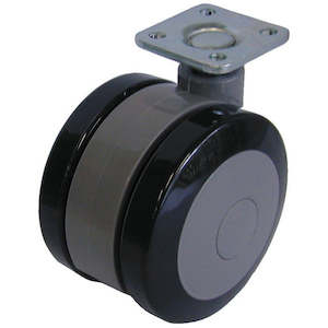 Furniture & Cabinetry: Twin wheel castor -70 mm  (set of 4)