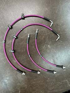 Hel Performance: HEL Performance Braided Brake Lines for Nissan 350Z 3.5 Brembo Calipers (2002-2009)