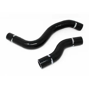 Torque Solution Silicone Radiator Hose Kit (Black): Honda Civic Type-R 2017+