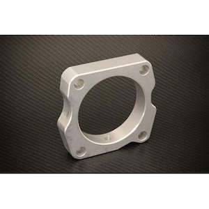 Torque Solution Throttle Body Spacer (Silver): Honda Accord V6 2003-2014