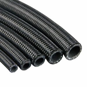 100 Series Black Nylon Braided Hose per 0.5m/500mm