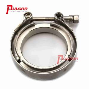 Pulsar Turbo: 3” Stainless Steel V-Band Flange & Clamp Kit for Precision Turbo T4 T67 T72 T76 164376101