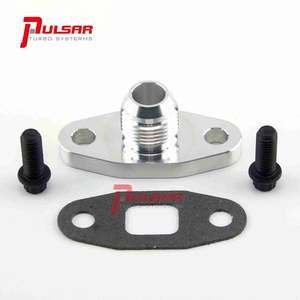 Pulsar Turbo: Oil Drain Flange Install Kit for Precision Turbo T4 T67 T72 T76 T78
