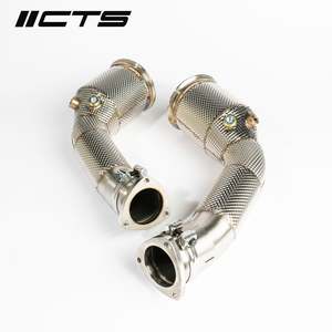 Audi: CTS High Flow Catted Downpipe - Audi RS6/RS7 C8