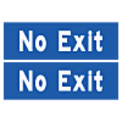 Products: Gisborne - No Exit 150mm