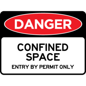Products: Danger - Confined Space