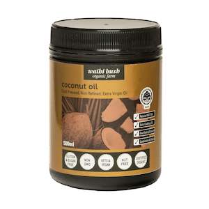 Other Oils: Organic Extra Virgin Coconut Oil