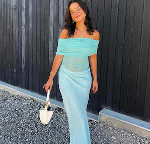 Rentals: BENNI- NICO DRESS AQUAMARINE