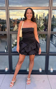 Rentals: AJE -VIOLETTE BUBBLE HEM MINI DRESS