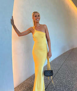 ARCINA -ORI MONIQUE DRESS YELLOW