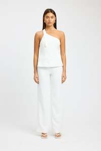 Mini Dresses: KOOKAI BACKLESS TOP WHITE