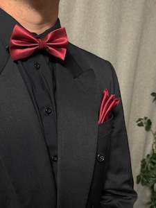 BOW TIE - WINE RED