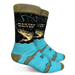 Mens Socks: Master Baiter Men's Socks