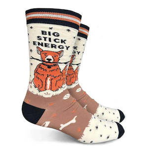 Mens Socks: Big Stick Energy Men's Socks