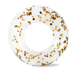 Minnidip: Minnidip Gold Confetti Ring Float