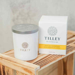 Tilley: Tilley Soy Candle - Tahitian Frangipani