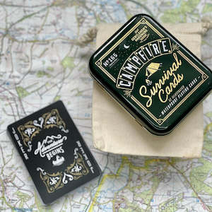 Gents Hardware And Triumph And Disaster: Gentlemen's Hardware - Campfire Survival Playing Cards