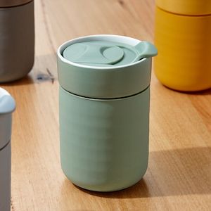 Travel Mugs: Ladelle Eco Brew Travel Mug - Teal