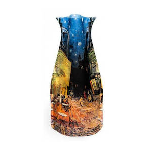 Modgy Vases: Modgy Vase - Terrace at Night- Van Gogh