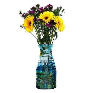 Modgy Vases: Modgy Vase - Iris Landscape