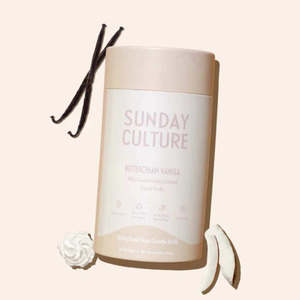 Candles Fragrance: Sunday Culture Sand Wax Ready To Pour - Buttercream Vanilla 300g