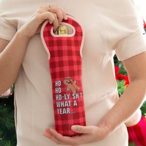 Gifts For Her: Christmas Wine Cooler - What A Year