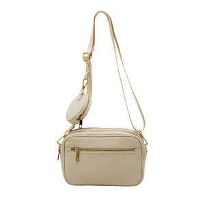 Gifts For Her: Ponsonby Crossbody Bag - Cream