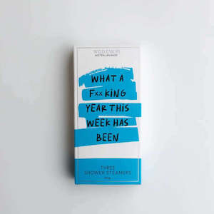 Gifts Under 50: What a F*cking Year - Shower Steamer 3pk